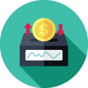 deposit and withdrawal logo