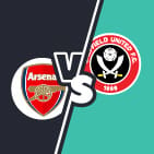 Arsenal vs Sheffield United banner