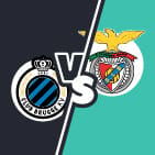 Club Brugge vs Benefica UEFA Champions League 2023 coats of arms