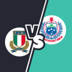 Italy versus Samoa rugby