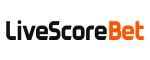 LiveScore Bet logo in black and red.