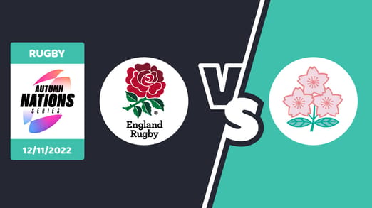 England vs Japan Autumn Nations Series Prediction and Odds 2022 banner