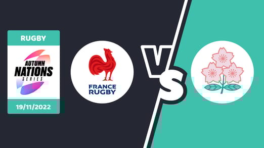 France vs Japan Autumn Nations Series 2022 banner