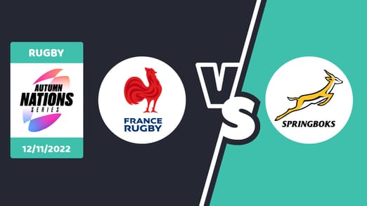 France vs South Africa Prediction and Odds Autumn Nations Series 2022 banner