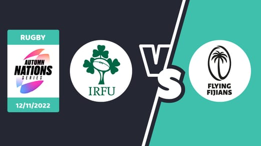Ireland vs Fiji Autumn Nations Series 2022 banner