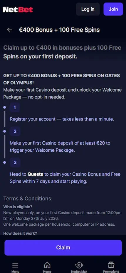 Netbet casino