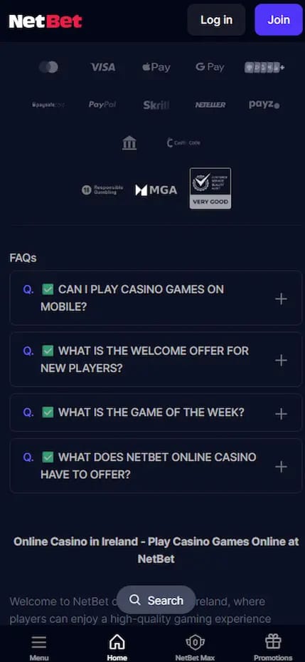 Netbet casino