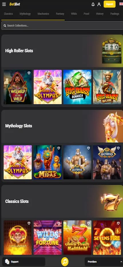 Betibet casino en