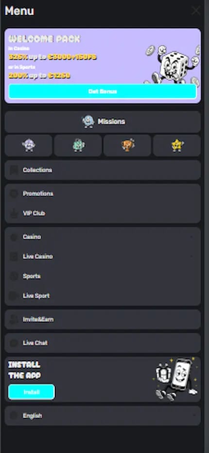 Inkybet casino en