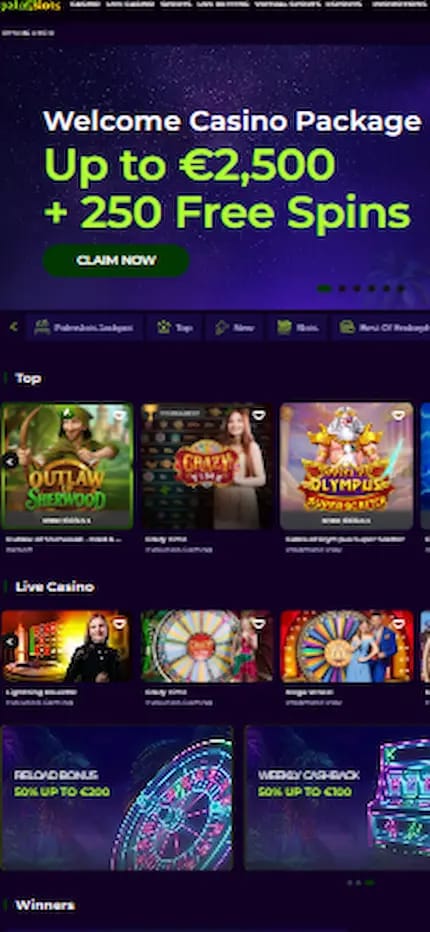 Palm slots casino en