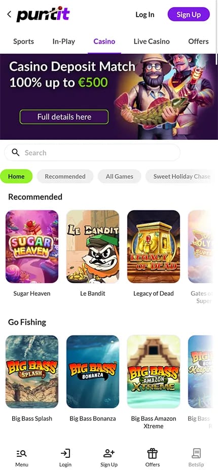 Puntit casino en
