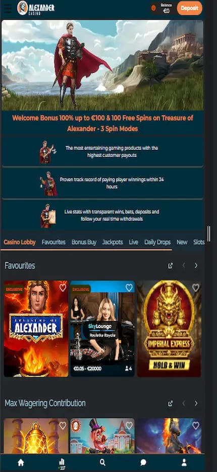 welcome bonus