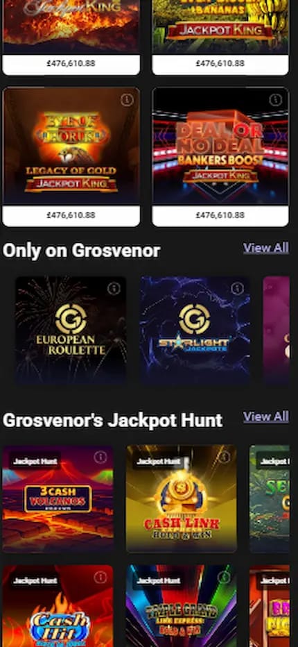 Grosvenor casino