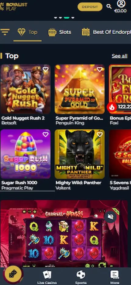 Royalistplay casino