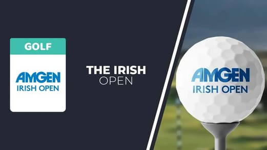 Irish Open Golf main banner
