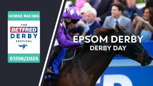 Epsom Derby 2025 Prediction Banner