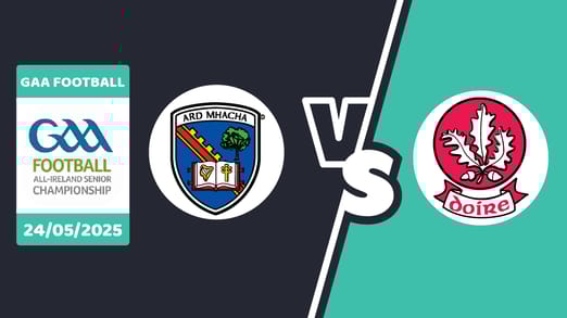 Armagh v Derry Match Banner 2025