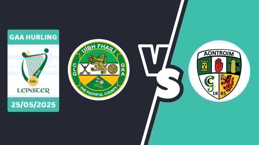 offaly v antrim match logo