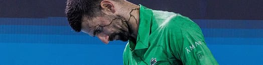 novak djokovic bowing head