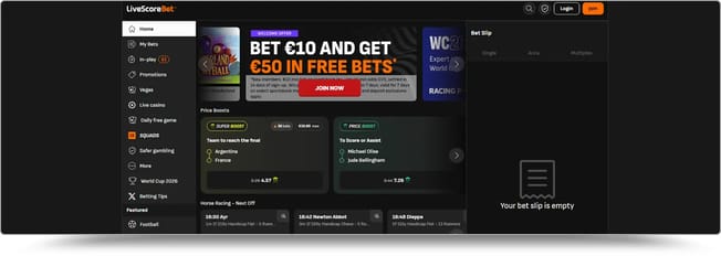 Livescore-banner